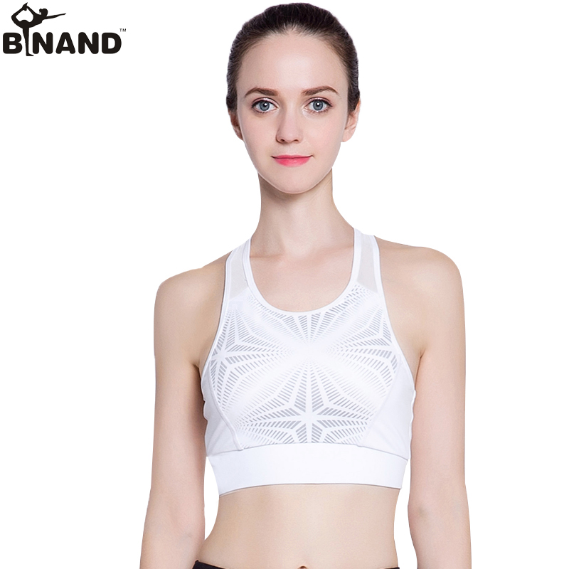 Binand no rims ݻ ߰    ü ƮϽ   Ʈ Ǫ  shockproof breathable yoga shirts